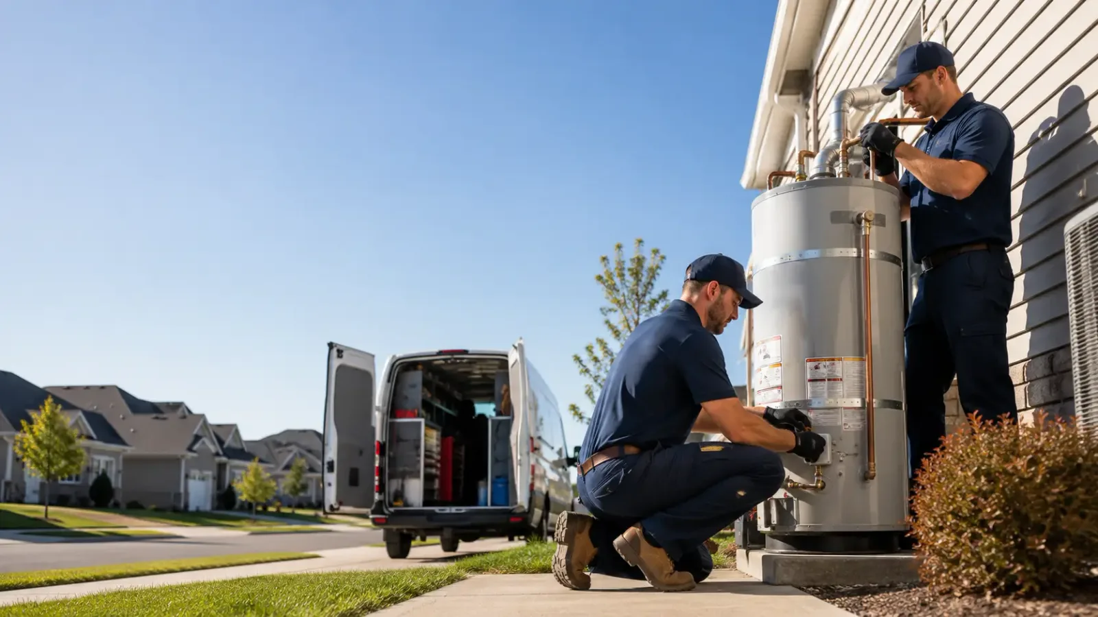Water Heater Installation in Napoleon, ND